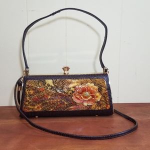 Debbie Brooks Jungle Floral Evening Bag